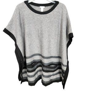 J.Jill wool blend poncho, womens
